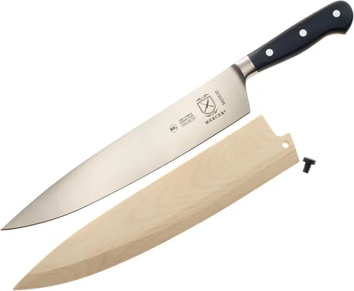 Vista 7 de Mercer Culinary Funda protectora de cuchillo de madera de abedul Saya para cuchillos de chef de 10" y Gyuto de 240 mm