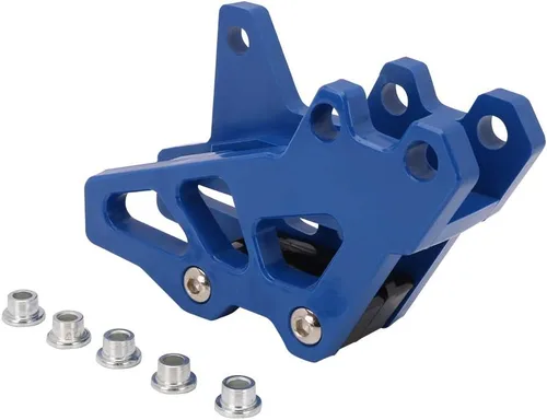 Vista 4 de AnXin Protector de cadena de plástico para motocicleta DR-Z400 2000-2004 DR-Z400E 2000-2007 DR-Z400S 2000-2018 Motocross - Azul