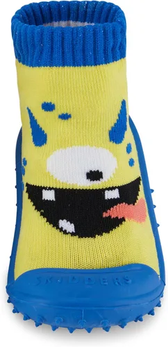Vista 6 de Pantuflas antideslizantes para bebés niños y niñas Calcetines antideslizantes para bebés Zapatillas de casa para niños pequeños de primera calidad