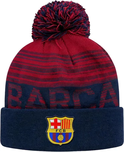 Vista 10 de Icon Sports Officially Licensed FC Barcelona Beanie 44_azul marino