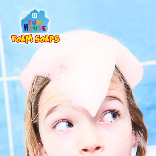 Vista 4 de FUN HOUSE Jabón de espuma para niños 8.2 onzas aromas surtidos