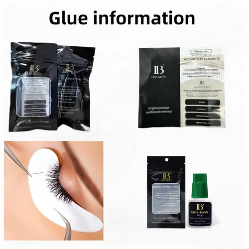 Vista 4 de Lava Lash - 1 extensión de pestañas Ibeauty Ultra Super Glue de 0.2 fl oz, pegamento de extensión de pestañas semipermanente, tiempo de secado