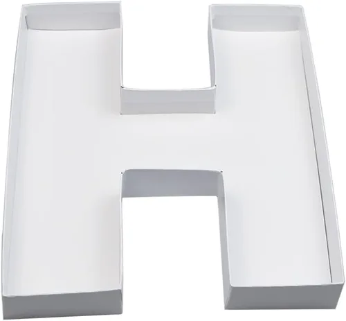 Vista 26 de Caja Contenedora de Dulces Rellenables de Cartón de 10" con Números Mache de Fresas Cubiertas de Chocolate (Blanco, 0)