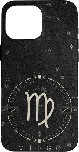 Vista 19 de Aesthetic Virgo Zodiac Sign Astrological Stars Celestial Case for iPhone 17