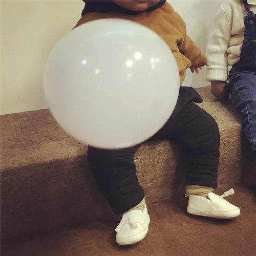 Vista 6 de Csfry Zapatos de bebé niño prewalker con cordones casuales