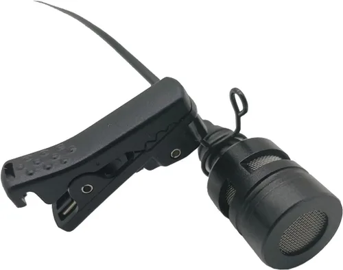 Vista 3 de 2 piezas de plástico ABS Lavalier micrófono clip de corbata para S Ony UWP para Sennheiser para S aramonic para Shure para Boya Ring Lavalier