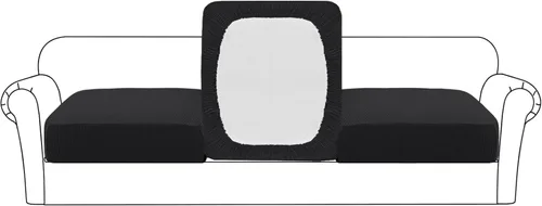 Vista 12 de Flamingo P Funda de cojín elástica de alta estiramiento para asiento de sofá, protector de muebles para sofá, funda de sofá suave y flexible