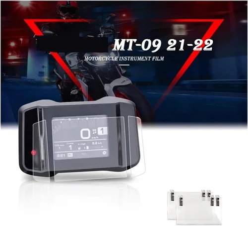 Vista 2 de LeosHi Protector de pantalla de motocicleta compatible con MT-09 MT09 MT 09 2021-2022 (Tamaño : 1 unidad)
