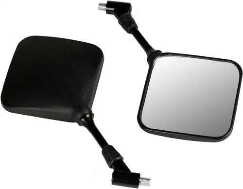 Vista 2 de Espejos de bicicleta deportivos dobles negros compatibles con Honda XR650L 1994