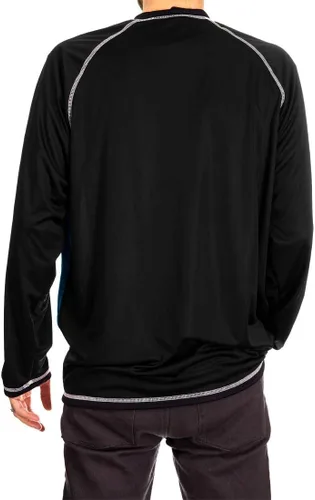 Vista 2 de NHL Mens Long Sleeve Performance Active Wear Rash Guard Shirt