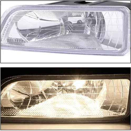 Vista 4 de G-PLUS Luces antiniebla de conducción de parachoques delantero con kit de cableado compatible con Honda Accord 4DR Sedan 2003-2008