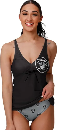 Vista 87 de FOCO Women's NFL Team Logo Ladies Bathing Swim Wear Suit
