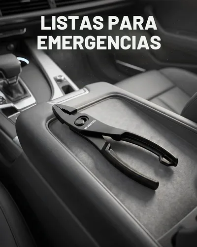 Vista 9 de WORKPRO Alicates de junta deslizante de 4 pulgadas, alicates ajustables de acero de aleación de alta dureza con interruptor suave de dos posiciones
