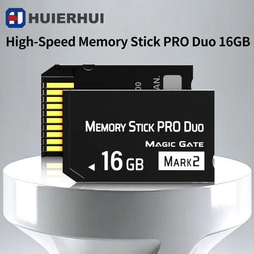 Vista 2 de Memory Stick pro Duo 16GB (Mark2) original para PSP1000 2000 3000