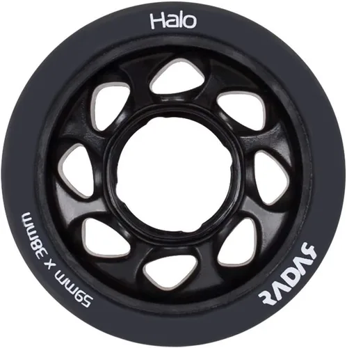 Vista 2 de Riedell Radar Wheels Halo - Ruedas para patines (4 unidades)