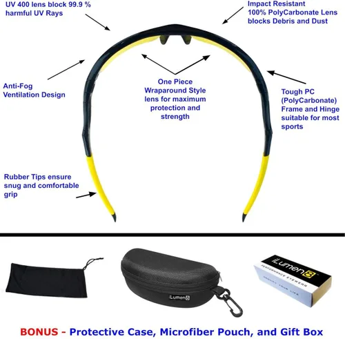 Vista 2 de BEST Night Driving Glasses- Anti Glare Night Vision Reduce Eye Strain Men Women