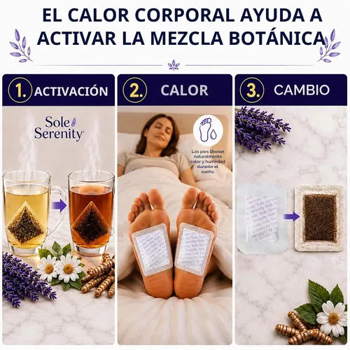 Vista 5 de Sole Serenity Good Night - Almohadillas para pies doloridos