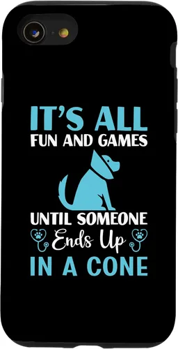 Vista 13 de iPhone 15 It's All Fun Funny Vet Tech Veterinarios Estudiante Veterinario Caso