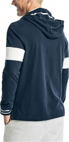 Vista 3 de Nautica Sudadera con capucha de rugby para hombre