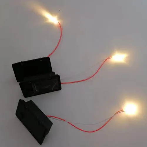 Vista 6 de PXRJE Paquete de 2 luces solares de repuesto para la parte superior de la linterna solar, panel solar redondo impermeable, panel solar LED, tapa