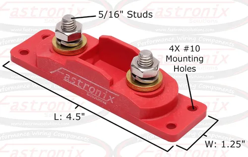 Vista 2 de Fastronix - Kit de portafusibles MEGA/AMG de 250 amperios