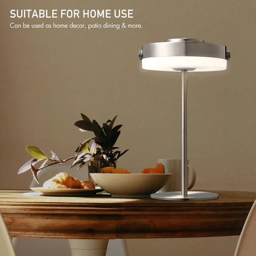 Vista 7 de O'Bright Thurlow - Lámpara LED portátil para exteriores e interiores, batería recargable integrada, resistente al agua IP44, luz de viaje, linterna