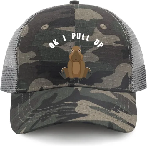 Vista 9 de devor Caps Ok I Pull Up Baseball Cap, Graphic Dad Hat for Women