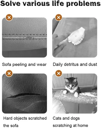 Vista 6 de Fundas mágicas para sofá, fundas interiores mágicas para sofá, funda universal resistente al desgaste, elástica para fundas modulares
