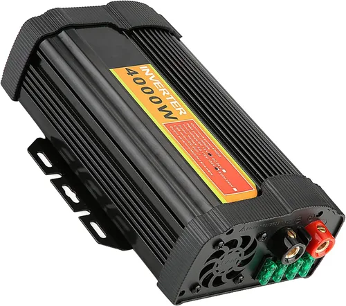 Vista 3 de Inversor de corriente para coche, 12 V CC a 110 V CA 4000 W Auto Voltaje Transformador Inversor Convertidor Coche