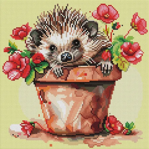 Vista 27 de DIAMOND ART CLUB Austere - Kit de pintura de diamante de búho, manualidades divertidas para adultos, lienzo de arte de diamante redondo, 13 x 13