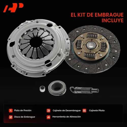 Vista 3 de Kit de embrague de transmisión A-Premium compatible con Mazda Para Mazda 3 2004-2013, 5 2006-2010, Reemplazo # 52253613