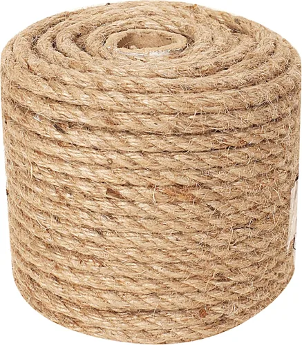 Vista 7 de Cordel de yute de 984 pies (0.039 in), cuerda fina natural para manualidades, jardinería, jardín, plantas, envoltura de regalos, decoración