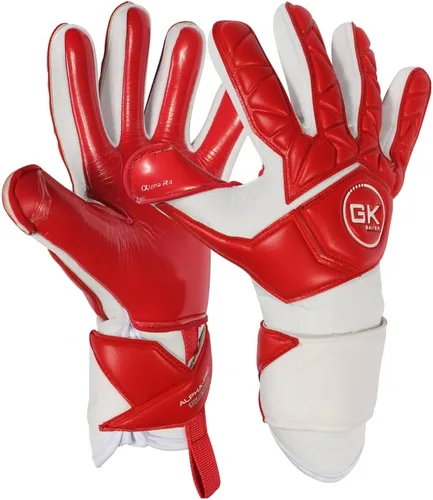 Vista 3 de GK Saver Football Goalkeeper Goalie Gloves Anti-Slip Grip Palms Alpha Series Goalkeeping GK Gloves Size 6 to 11