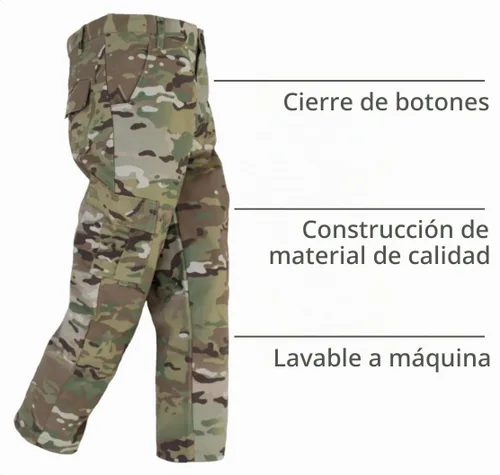 Vista 2 de Trooper Ropa Multicam Uniforme Pantalón Multicámara