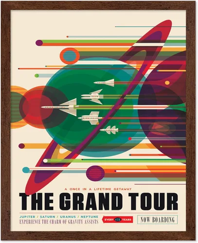 Vista 27 de Poster Master Póster celestial – Impresión del mapa de las estrellas – Regalo para astronomía, fanáticos lunares – Arte vintage para el hogar