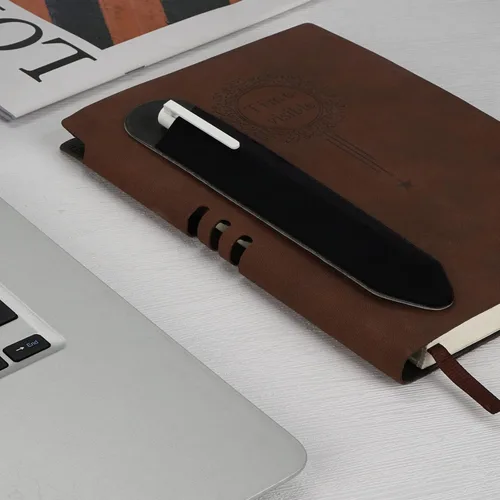 Vista 6 de Lapicero, soporte para lápices, para cuadernos, bolsillo elástico (lápices ópticos protegidos y seguros), funda adhesiva unida a la funda