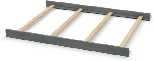 Vista 31 de Kit de conversión de tamaño completo para cunas convertibles Evolur Baby - Riel de madera maciza - Riel de cama para niños pequeños para cama