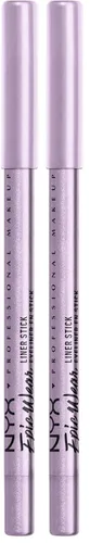 Vista 39 de NYX PROFESSIONAL MAKEUP Epic Wear Liner Stick, Lápiz Delineador de Ojos de Larga Duración - Silver Lining