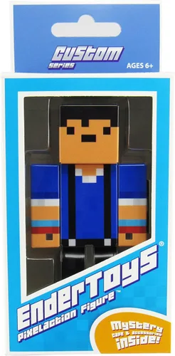 Vista 10 de EnderToys Figura de Acción Noob de Traje de Cumpleaños
