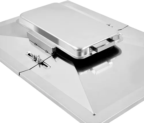 Vista 6 de Charbrofire GD4215S - Parrilla de goteo para bandeja de grasa Master Forge HW01366A-05-10-00 Bandeja de goteo ajustable con conjunto de bandeja