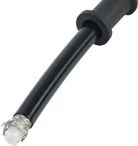 Vista 5 de 270-2400 AN3 1/8 pulgadas 28 grados M10 línea de freno hidráulico para motocicleta manguera de aceite de acero inoxidable trenzado para ATV