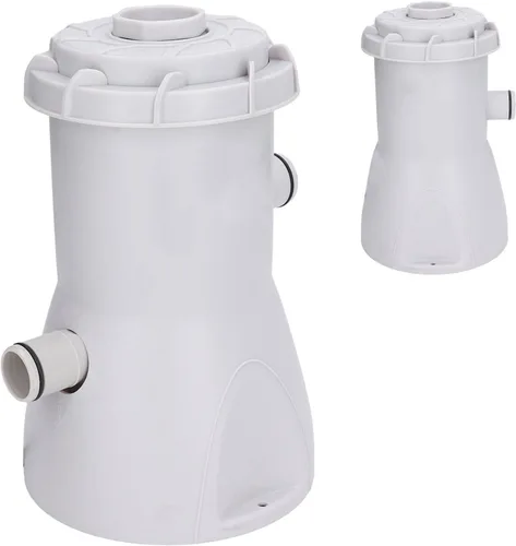 Vista 3 de Bomba de filtro de piscina HS 8660 30W 800GAL por hora Bomba de filtro de cartucho de piscina de bajo ruido (enchufe de EE. UU. 110‑120V 300W)