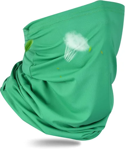 Vista 2 de Hyperspace Máscara facial reutilizable, protección UV de verano, pasamontañas, transpirable, para hombres y mujeres