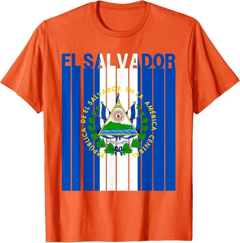 Vista 14 de Camiseta con la bandera de El Salvador