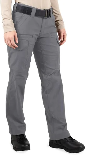 Vista 8 de First Tactical V2 - Pantalón táctico para mujer Tela micro Ripstop con escudo de teflón repelente a las manchas
