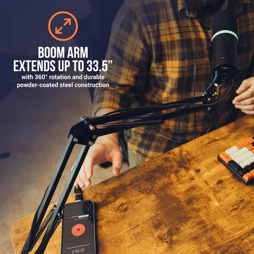 Vista 8 de Wayfinder WF-BROADCASTBOOM-MIC