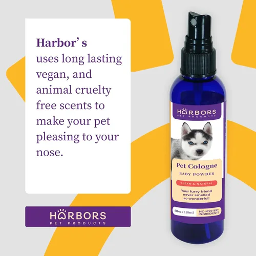 Vista 5 de Colonia Harbor's Pet (polvo para bebés 4oz)