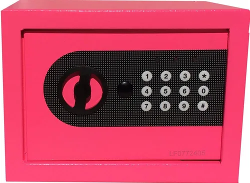 Vista 6 de Caja de seguridad electrónica digital de pared para pistola de joyería Efectivo ValuABLE (Azul)