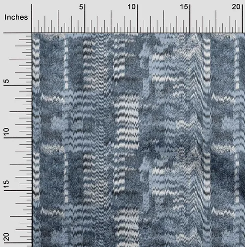 Vista 6 de oneOone Tela de algodón flexible marrón vestido de tela tela tela impresa por The Yard 40 pulgadas de ancho -L18