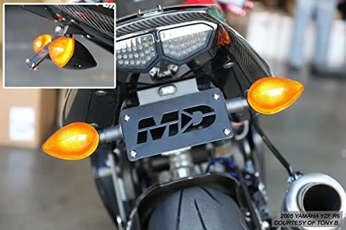 Vista 4 de Kit eliminador de guardabarros para Yamaha YZF R6 2003-2005, R6S 2006-2009, R1 2002-2003